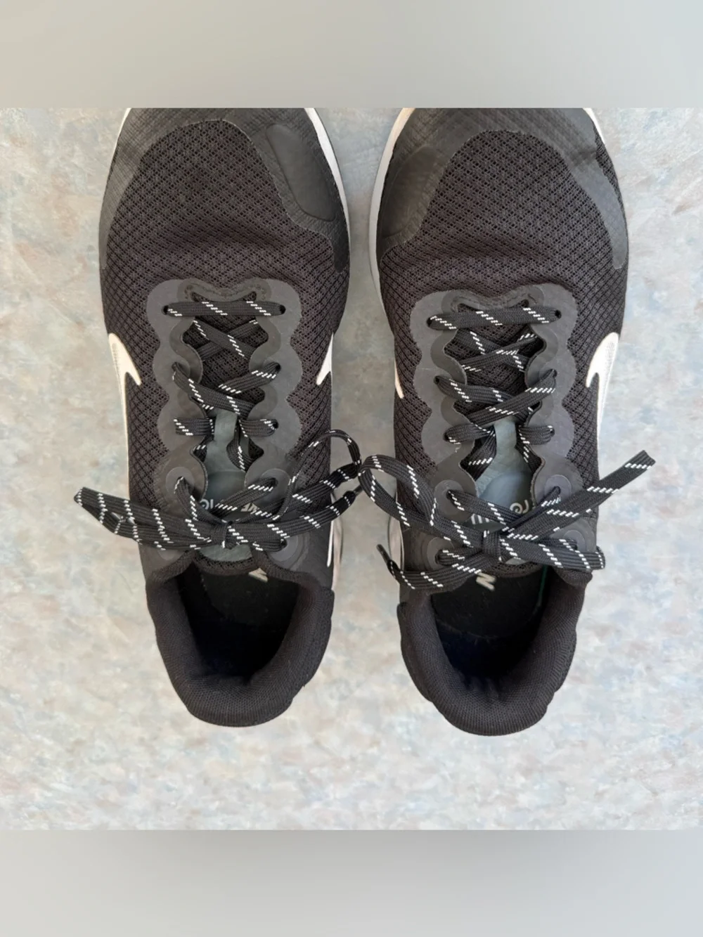 Nike RENEW Ride 3.0 Men's Black Lace Up Athletic Running Sneakers